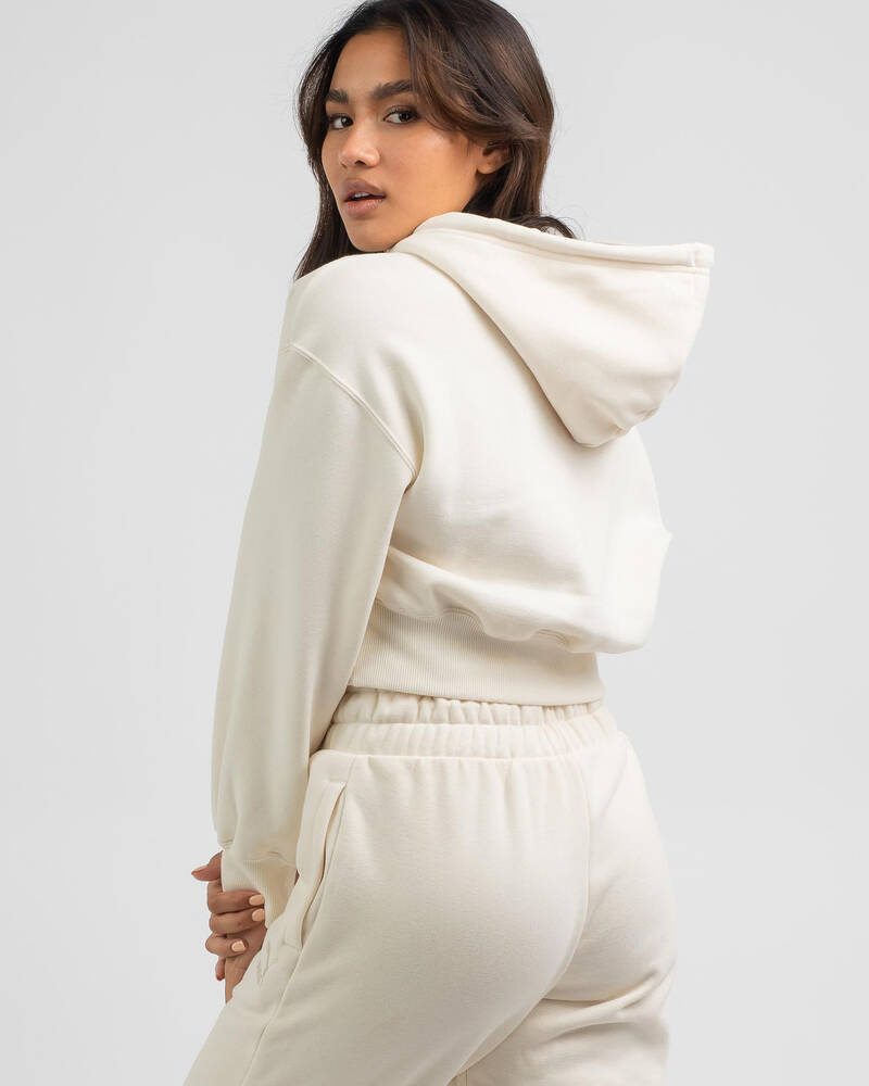 Puma Classics Cropped Hoodie for Womens