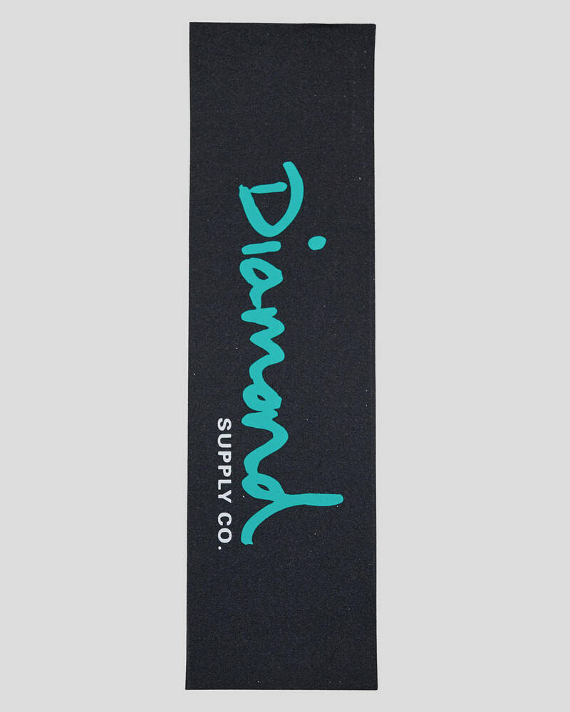 Diamond Supply Co OG Script Blue Skateboard Grip Tape for Unisex