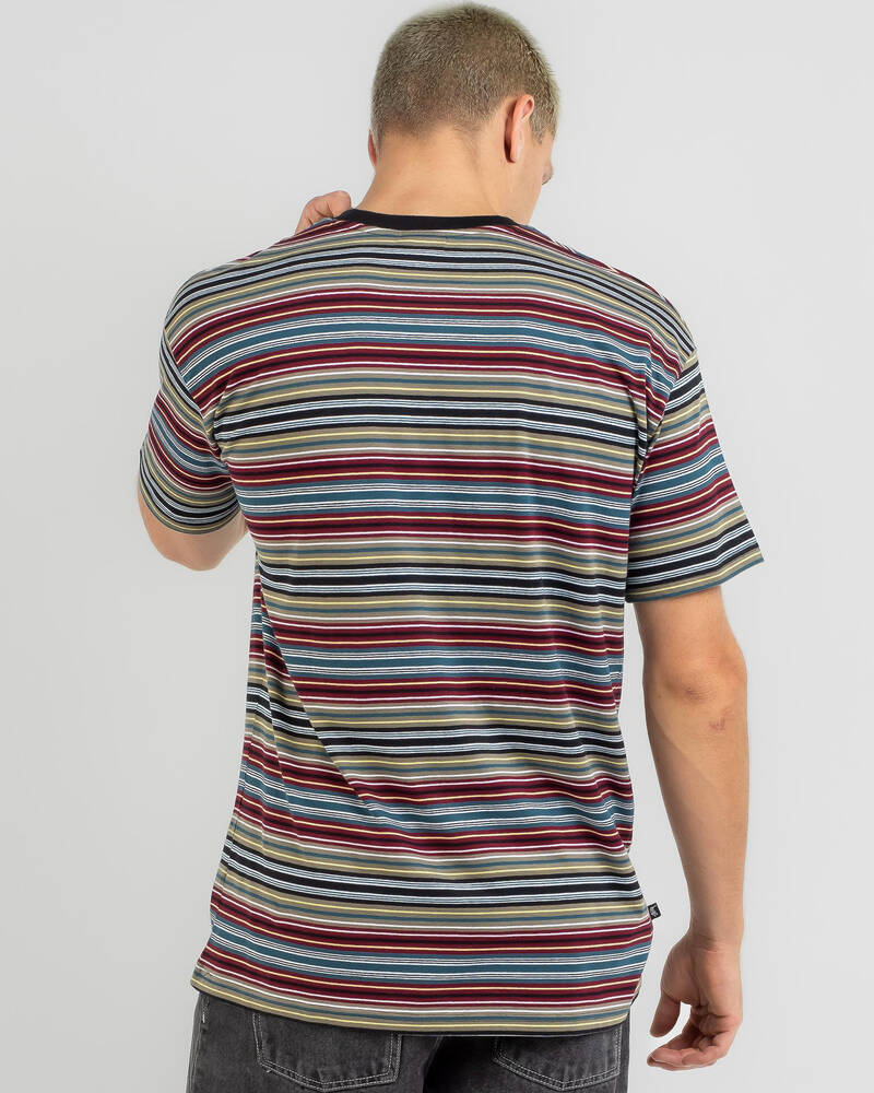 Stussy Broken Crown Stripe T-Shirt for Mens