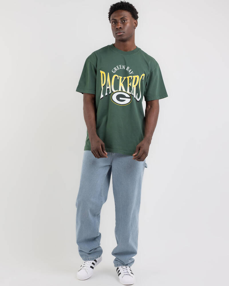 Majestic Green Bay Packers Vintage Arch State T-Shirt for Mens