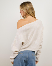Ava And Ever Anni Off Shoulder Knit Jumper for Womens image number null