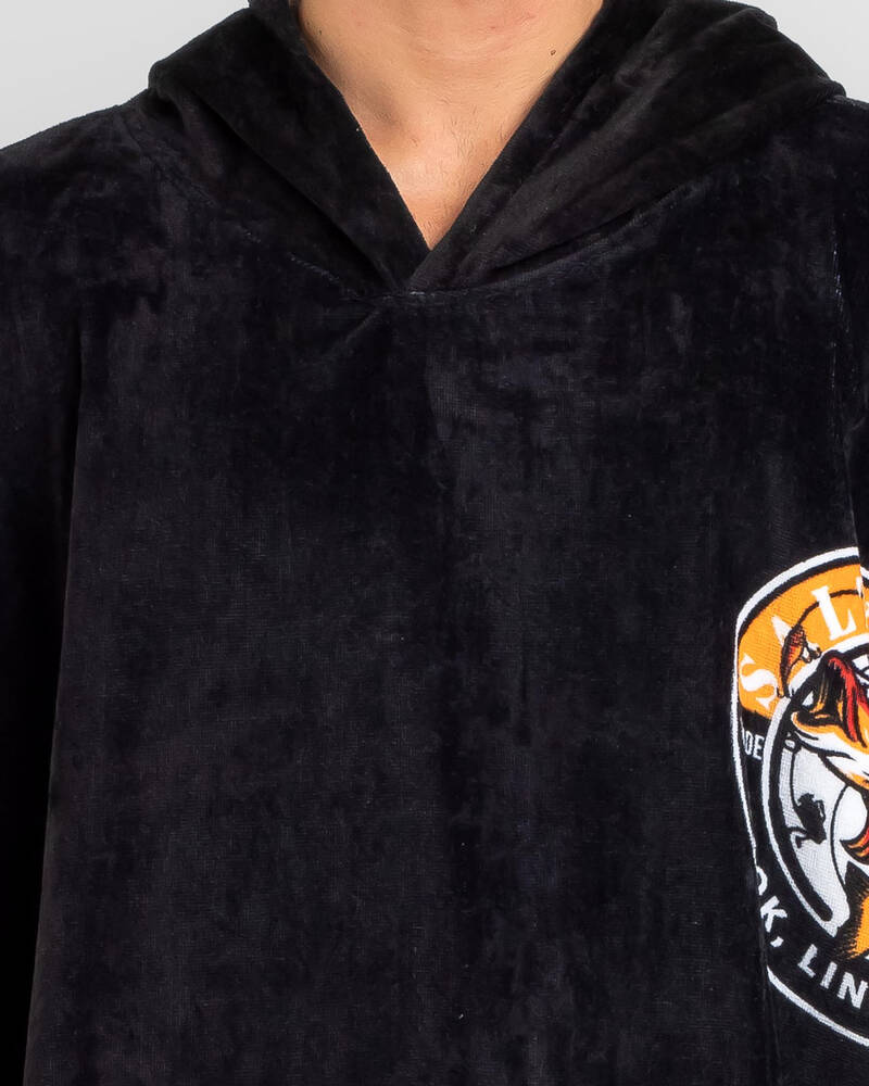 Salty Life Hooked Hooded Towel for Mens