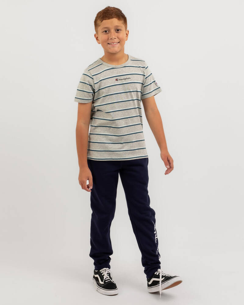 Champion Boys' Stripe T-Shirt for Mens