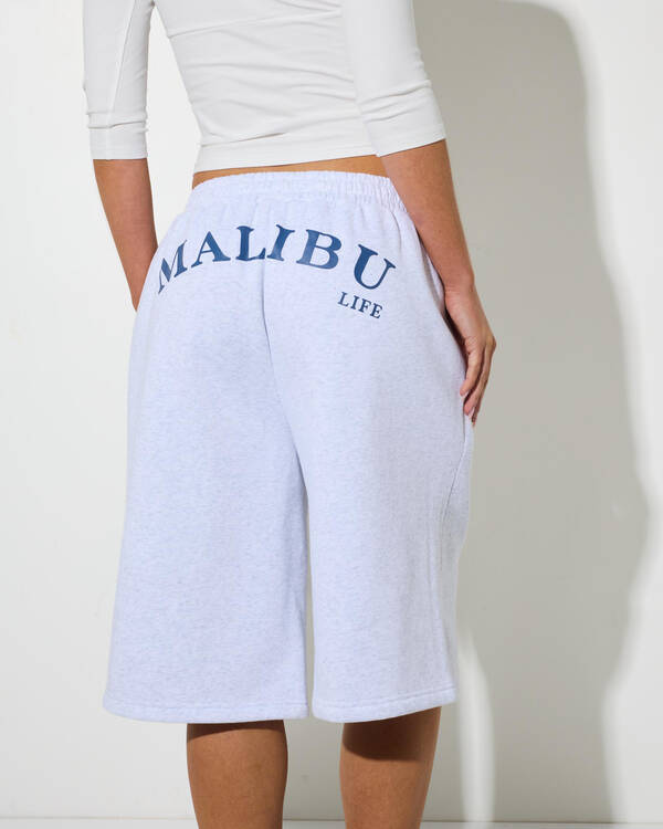 Malibu Life Lori Longline Track Shorts for Womens