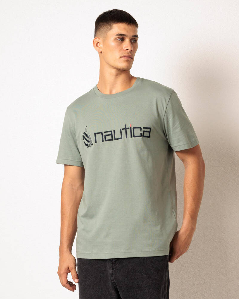 NAUTICA Lowercase Logo T-Shirt for Mens