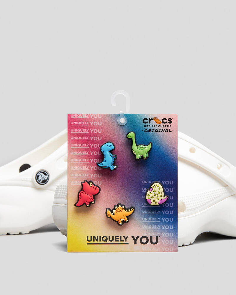 Crocs Boys' Rule Jibbitz 5 Pack for Unisex