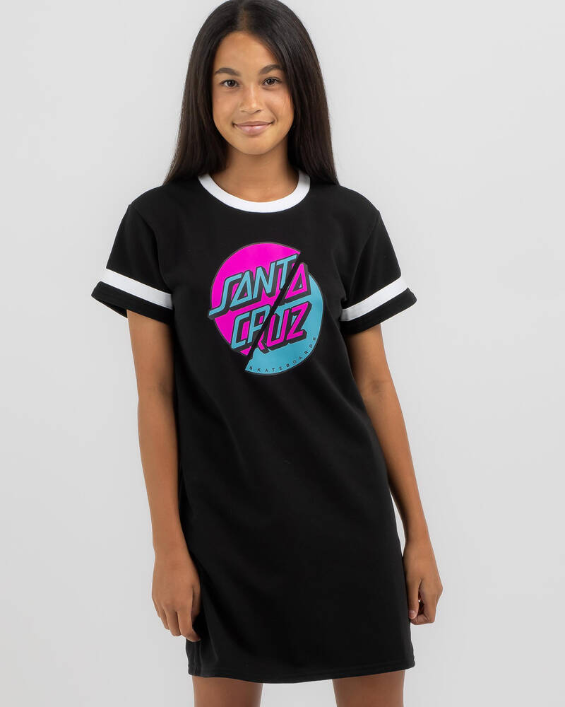 Santa Cruz Girls' Double Dot Front Dress for Womens
