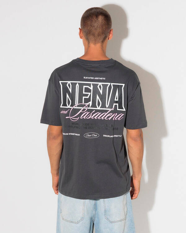Nena & Pasadena Maurosa Box Fit T-Shirt for Mens