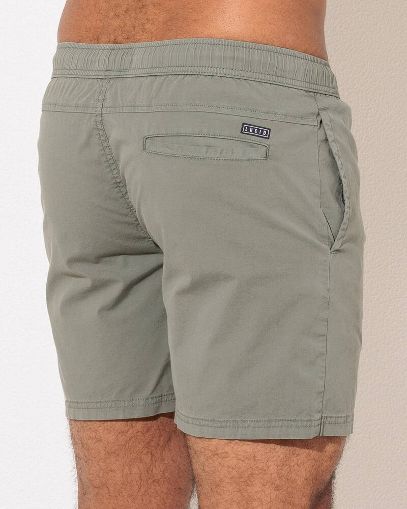 Lucid Dual Motion Elastic Waist Shorts for Mens