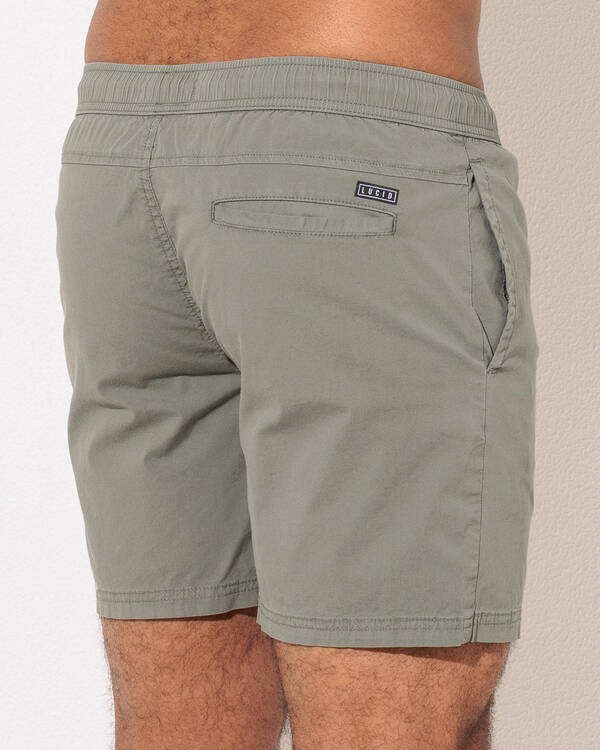 Lucid Dual Motion Elastic Waist Shorts for Mens