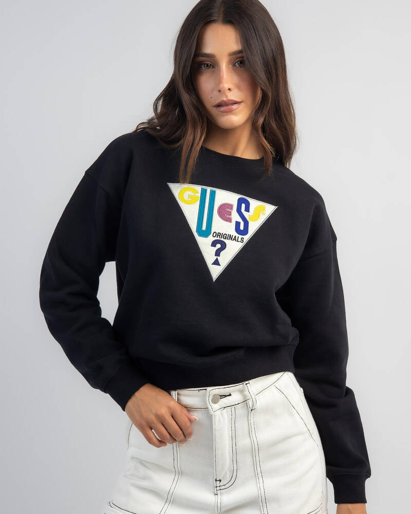 GUESS Originals Gia Logo Sweatshirt for Womens