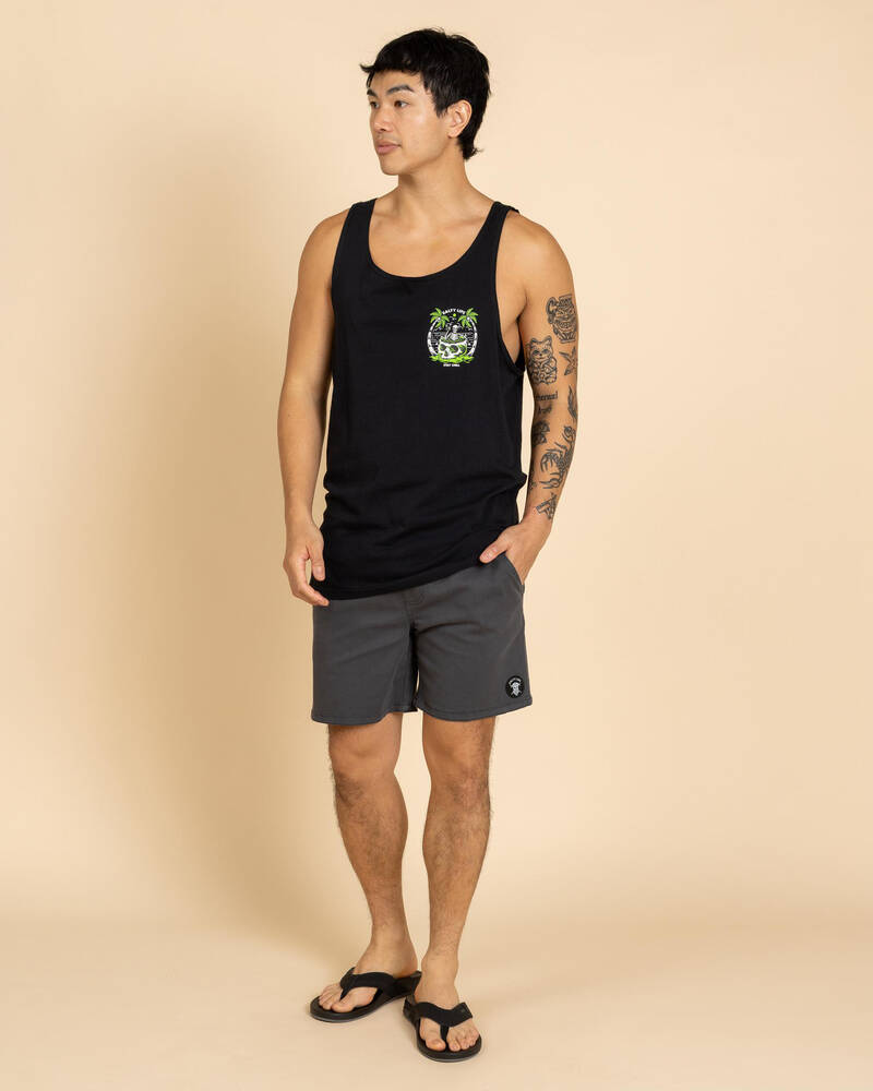 Salty Life Sip and Relax Singlet for Mens