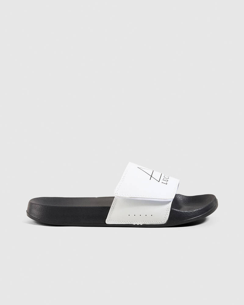 Lucid Geomet Adjustable Slides for Mens