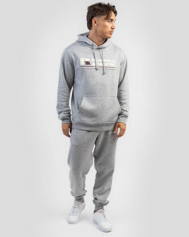 Russell Athletic Originals Bar Logo Hoodie for Mens