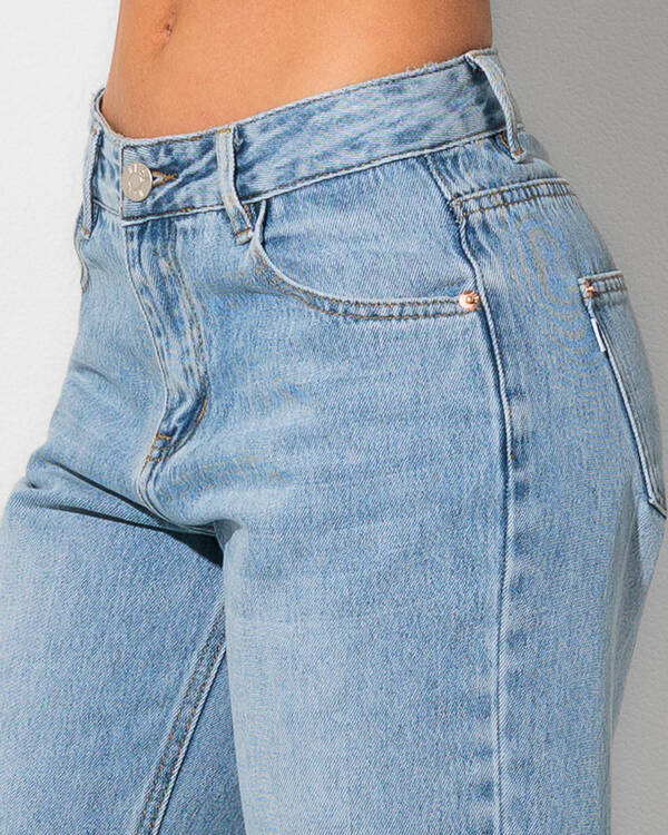 DESU Icon Straight Leg Jeans for Womens