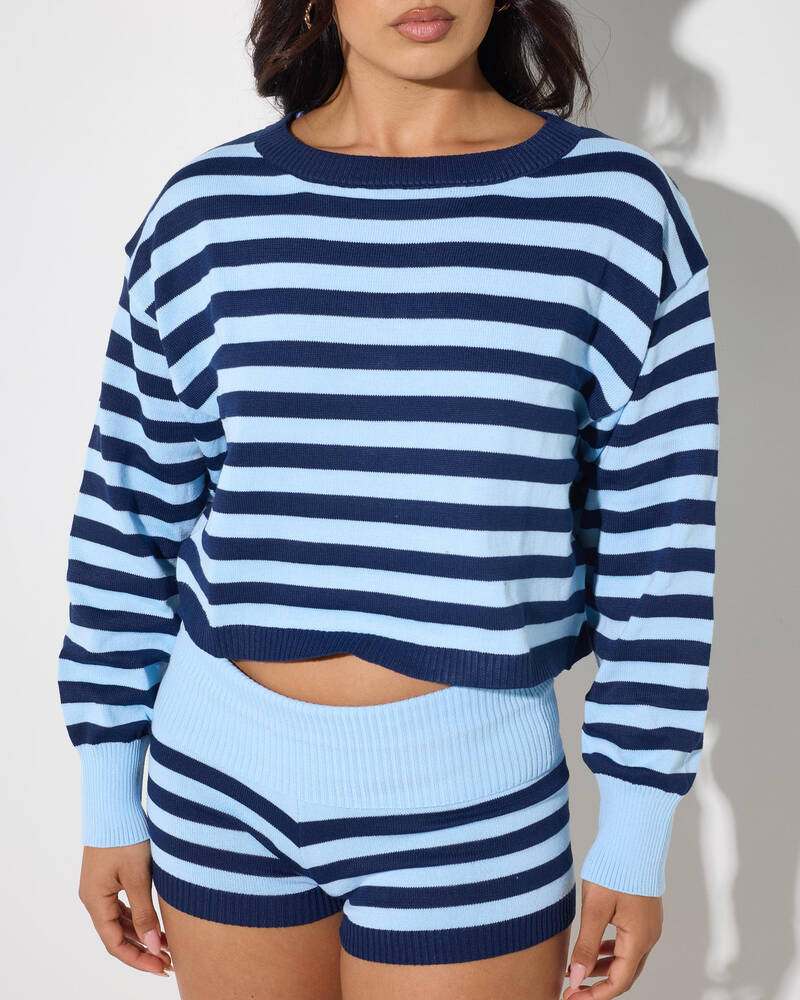 Ava And Ever Malina Long Sleeve Knit Top for Womens