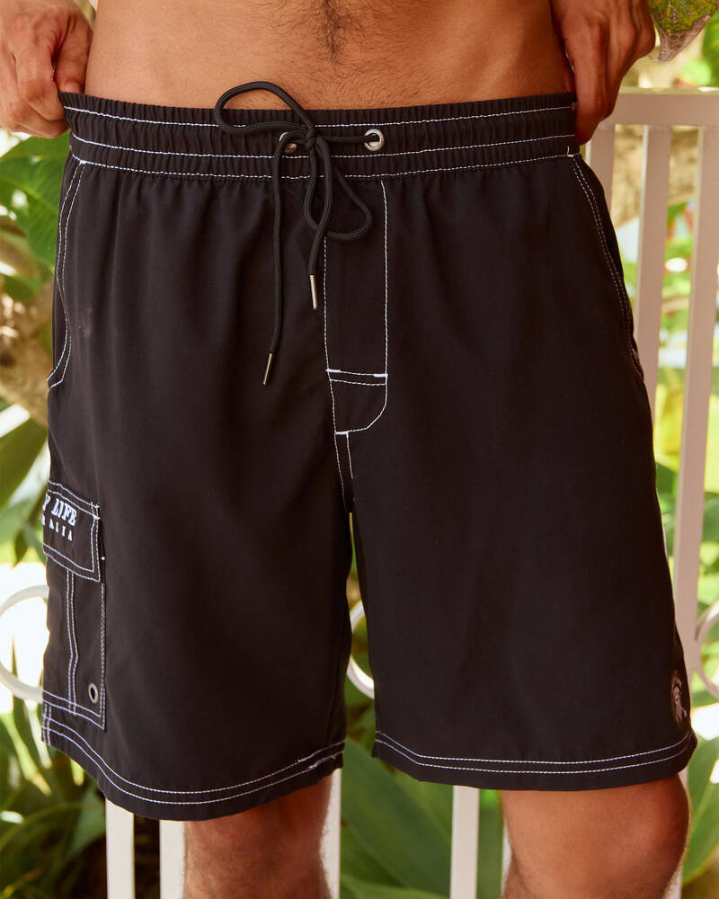 Salty Life Divergent Board Shorts for Mens