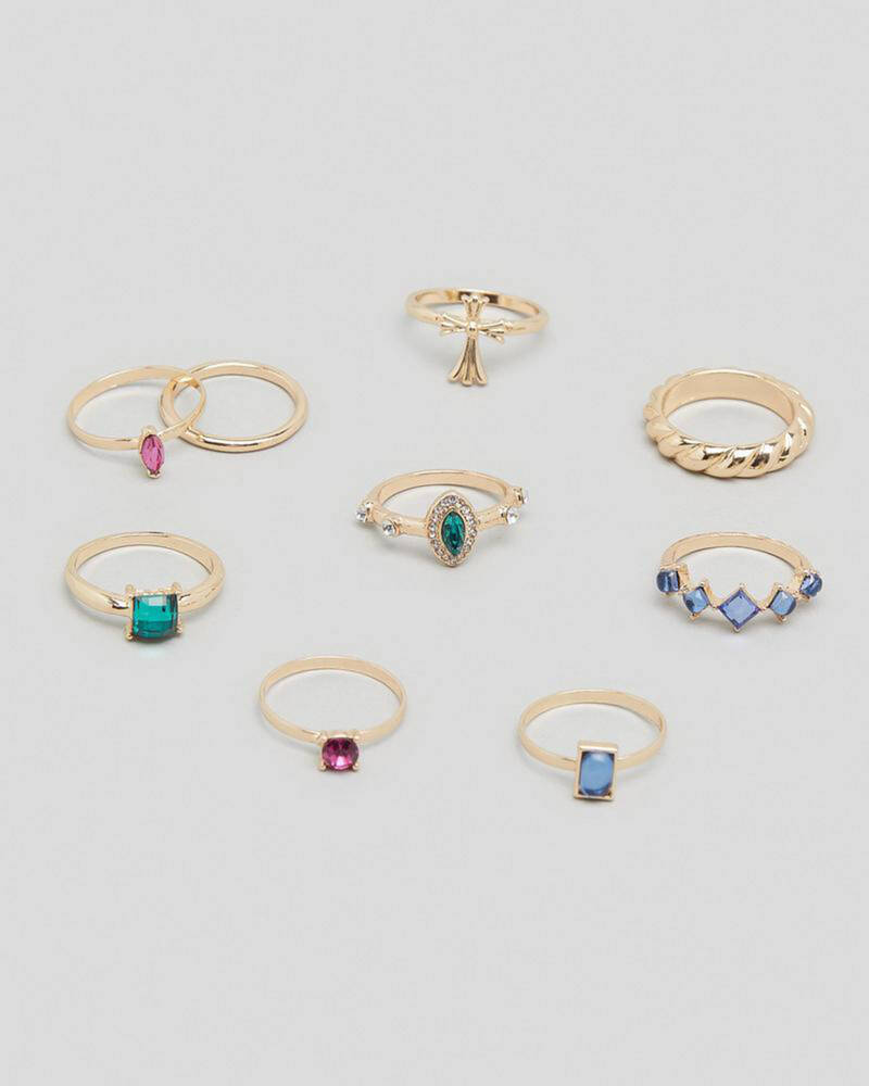 Karyn In LA Gia Ring Pack for Womens