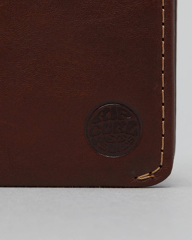 Rip Curl Texas Leather RFID Wallet for Mens
