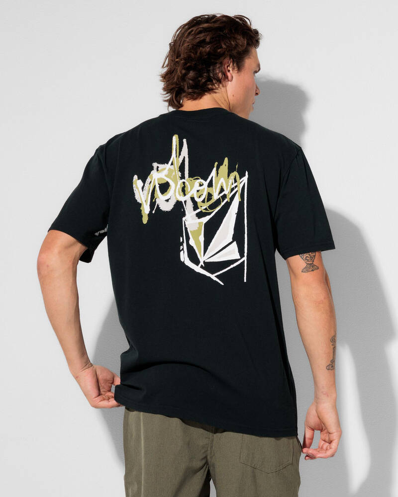 Volcom Stone Script T-Shirt for Mens