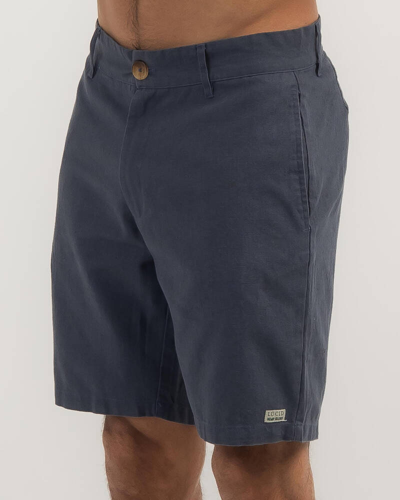 Lucid Hemp Walk Shorts for Mens