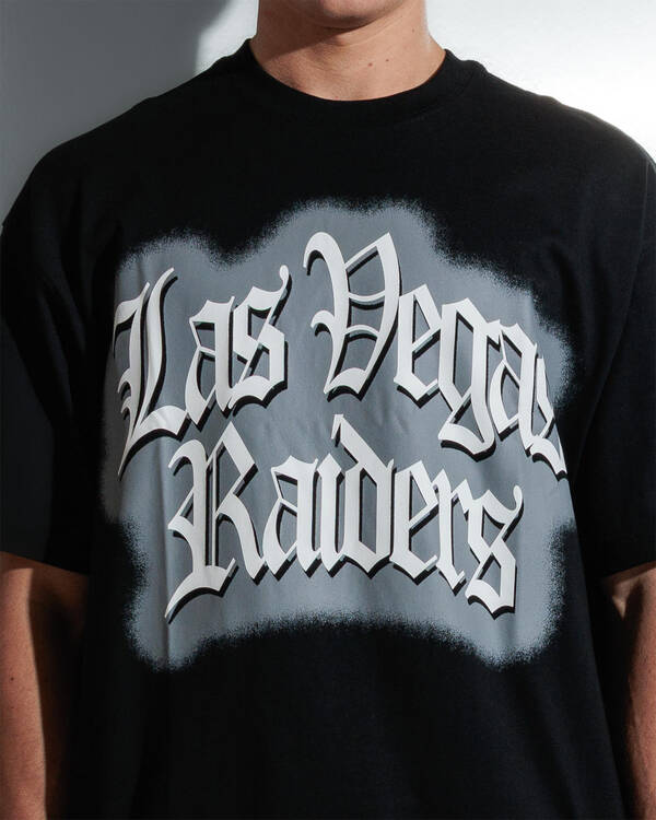 New Era Las Vegas Raiders Gothic T-Shirt for Mens