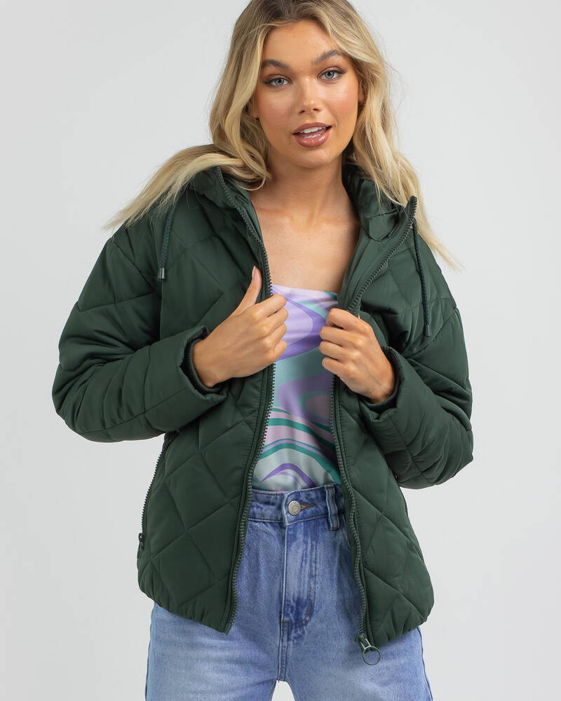 Used Venom Hooded Puffer Jacket for Womens