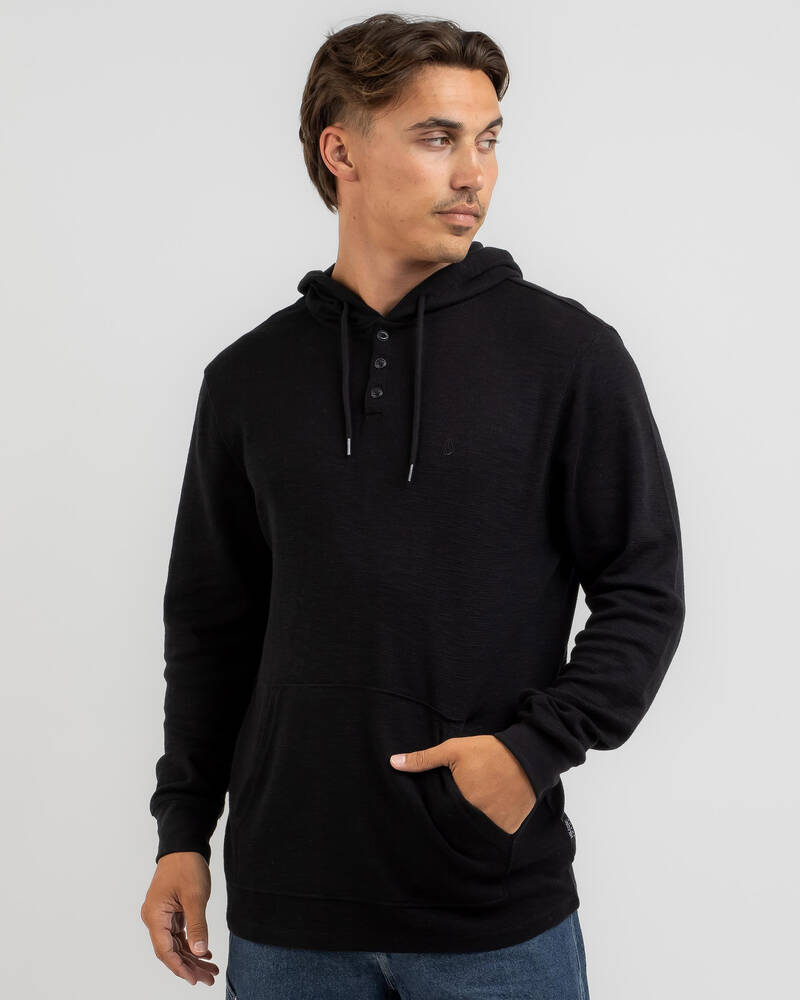 Volcom Murph Thermal Long Sleeve Hooded T-Shirt for Mens