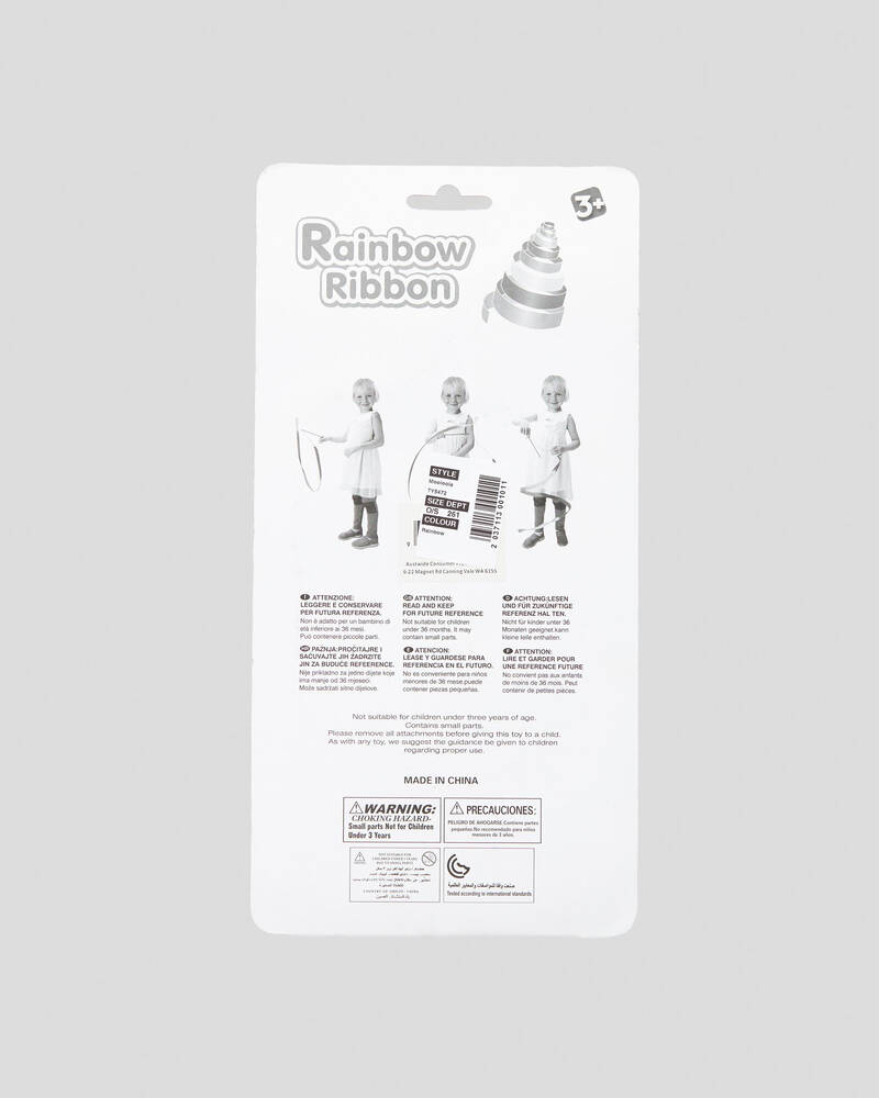 Mooloola Rainbow Twirling Ribbon for Womens