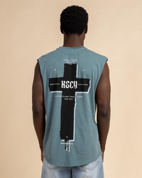 Kiss Chacey Promise Dual Curved Muscle Tank for Mens image number null