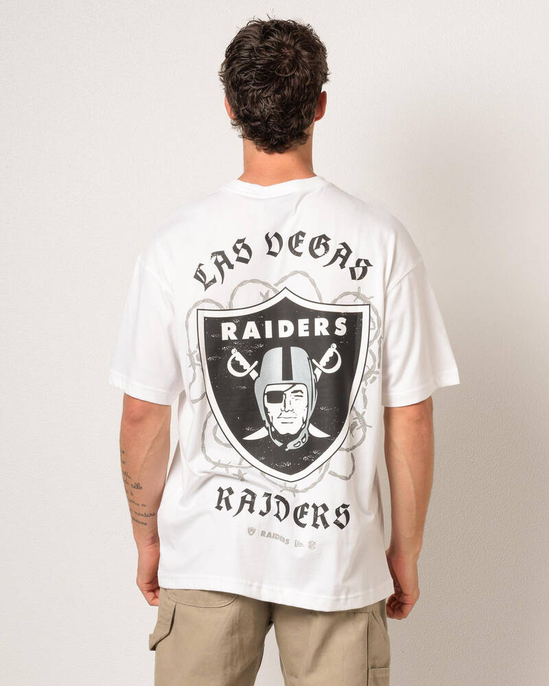 New Era Las Vegas Raiders Barbed T-Shirt for Mens