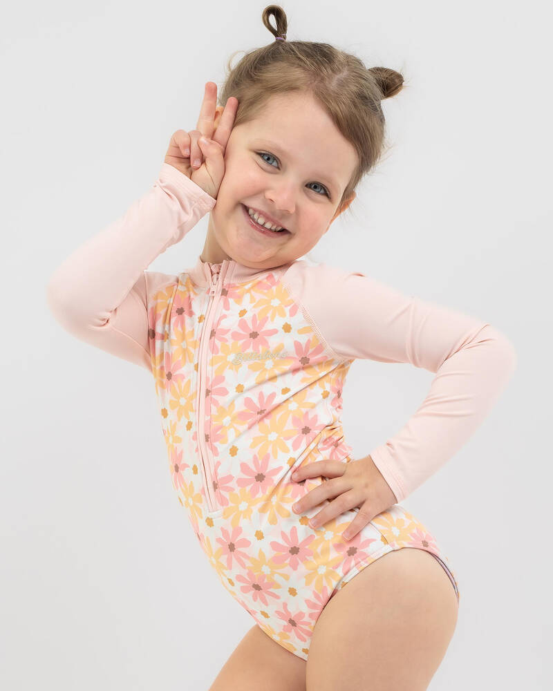 Billabong Toddlers' Little Daisy Long Sleeve Surfsuit for Womens