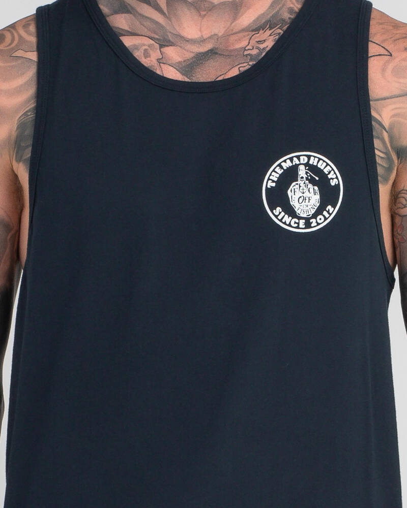 The Mad Hueys Hooked Muscle Tank for Mens