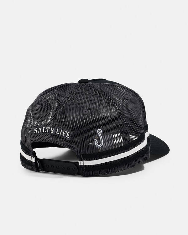 Salty Life Fishing Club Tall Trucker Cap for Mens