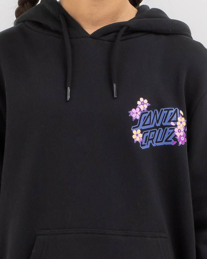 Santa Cruz Girls' Blooming Stack Hoodie for Womens