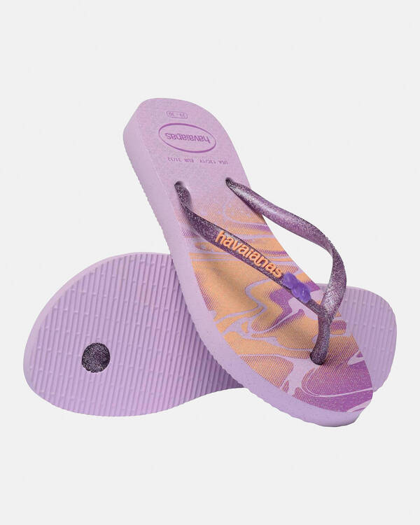 Havaianas Kids' Slim Glitter Thongs for Womens