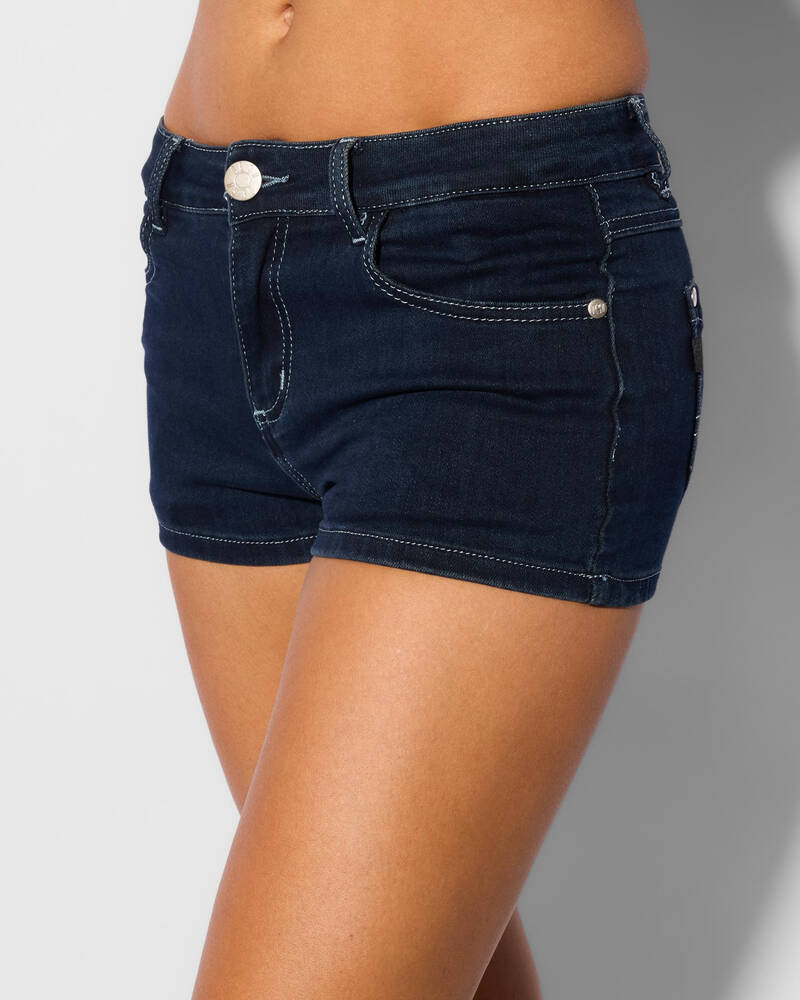 DESU Ariana Micro Denim Shorts for Womens