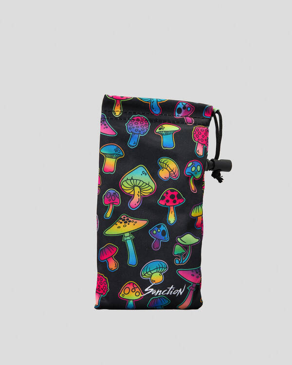 Sanction Magic Mushroom Sunglasses Soft Case for Mens