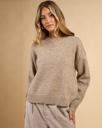 Mooloola Horizon Crew Knit Jumper for Womens image number null