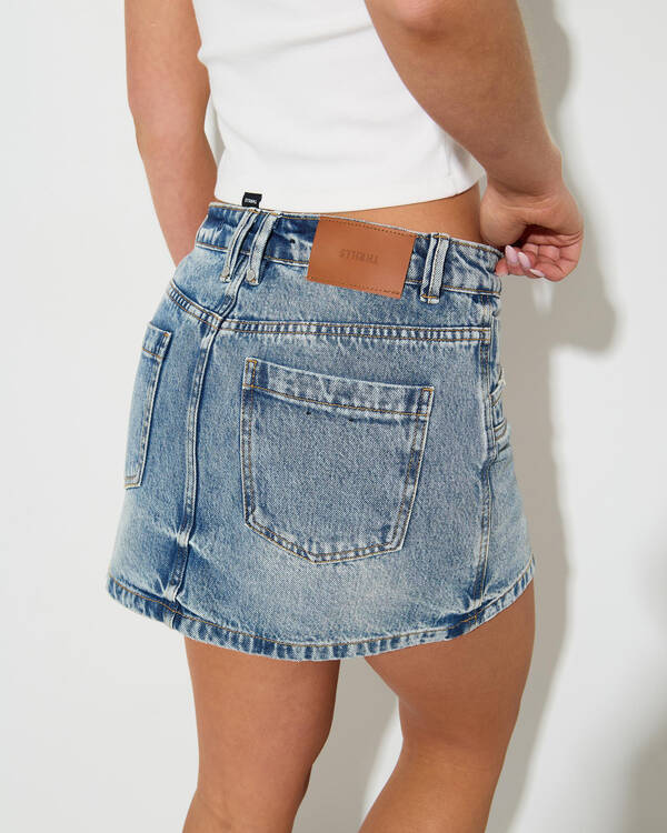 Thrills Bonnie Mid Rise Skirt for Womens