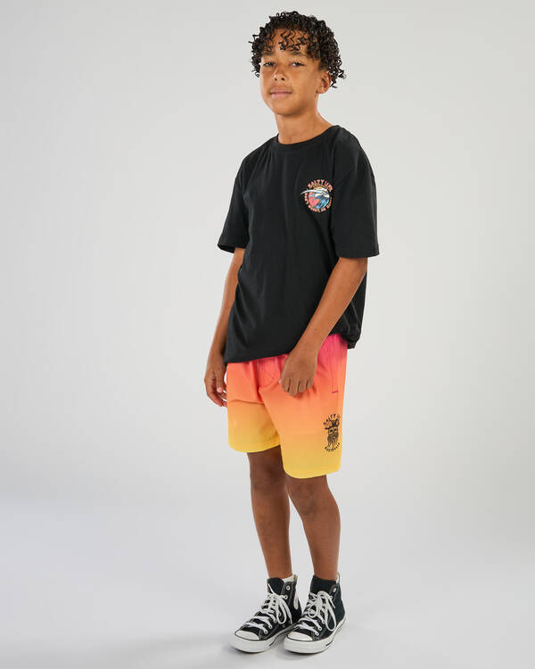 Salty Life Boys' Allied Elastic Waist Shorts for Mens
