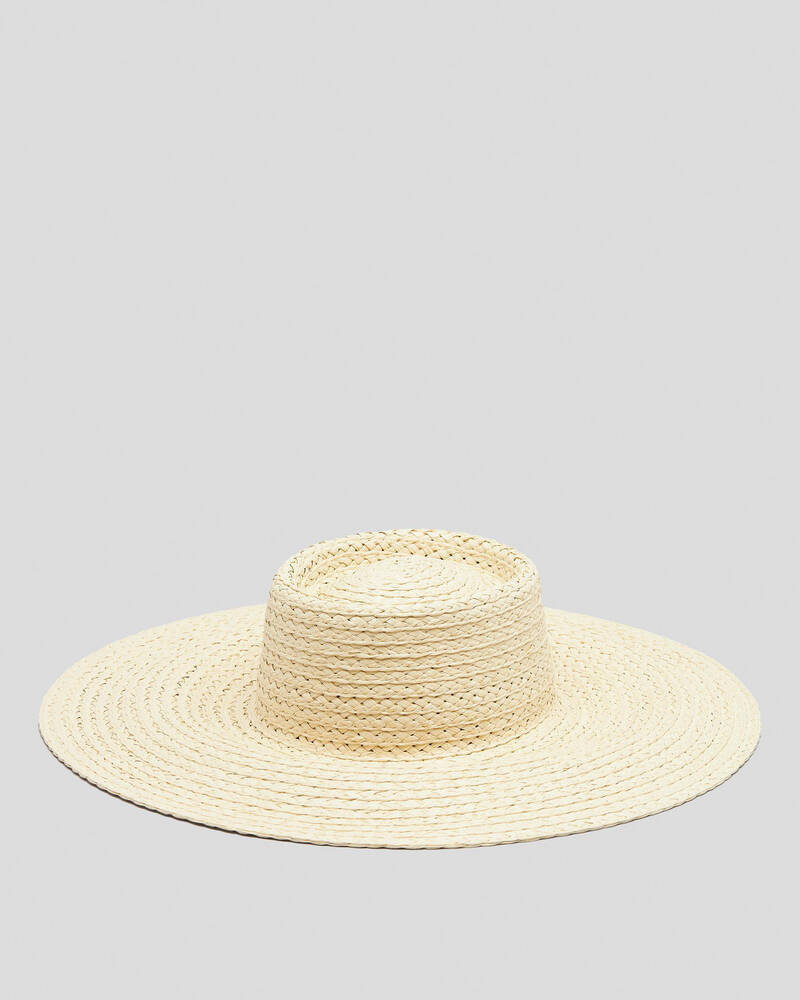 Mooloola Wonderlust Boater Hat for Womens