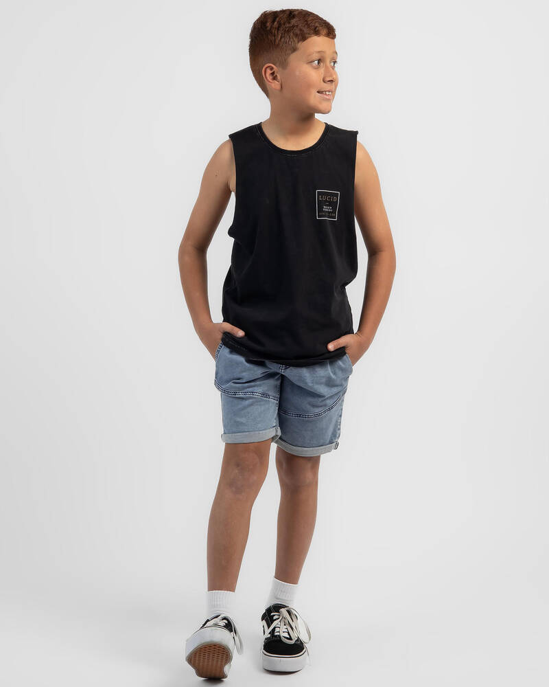 Lucid Boys' Protract Muscle Tank for Mens