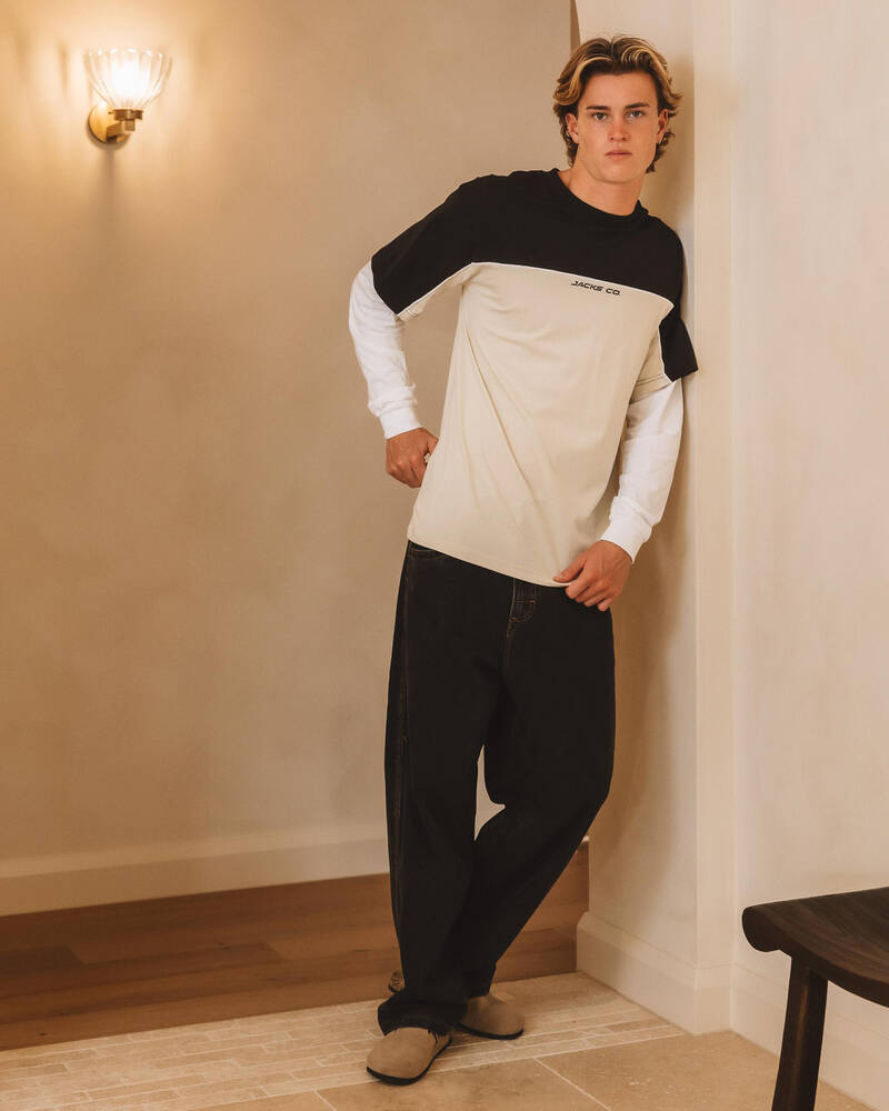 Jacks Cloudline Layered Long Sleeve T-Shirt for Mens