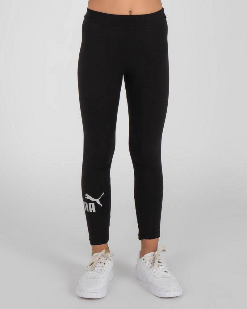 Puma Girls' Essential Logo Leggings for Womens
