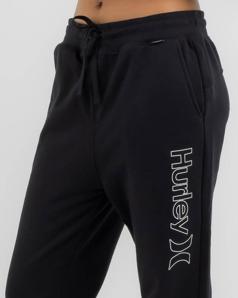 Hurley Outline Cuff Trackpants for Mens