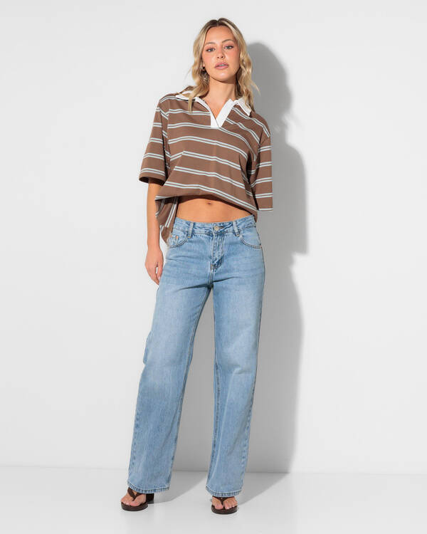 DESU Icon Straight Leg Jeans for Womens