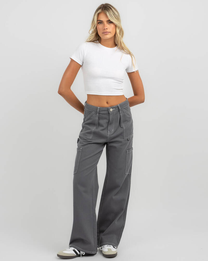 DESU Hound Dog Cargo Jeans for Womens