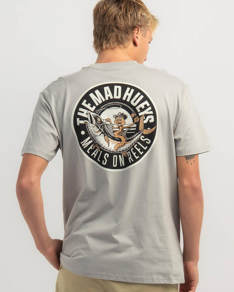 The Mad Hueys Meals On Reels T-Shirt for Mens