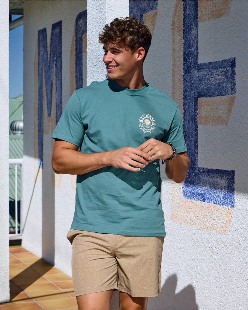 Salty Life Whirlwind Elastic Waist Shorts for Mens